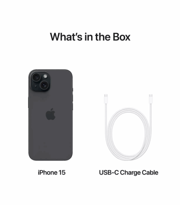 iPhone 15, 128Gb - Black - Image 5