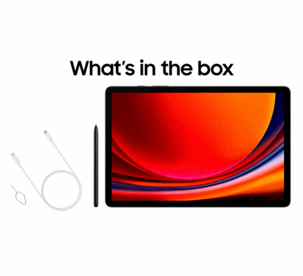 Galaxy Tab S9 WiFi 11-inch Tablet with Galaxy AI - 256GB, Graphite - Image 2