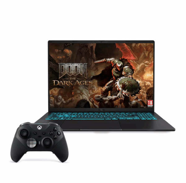 V16 Gaming Laptop - 16in WUXGA (144Hz) - Intel Core i5 - RTX 4050 - 16GB RAM - 512GB SSD + Xbox Elite Controller Black - Image 3