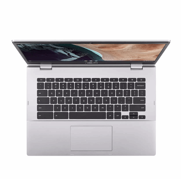 Chromebook CX1400CKA-NK0380 - 14in FHD, Intel Celeron, 4GB RAM, 64GB SSD - Silver - Image 4