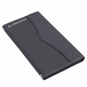 Yard Force 21W/12V Li-ion, Portable Solar Power Bank with foldable panel and USB-C outputs for outdoor activities - LX PB21